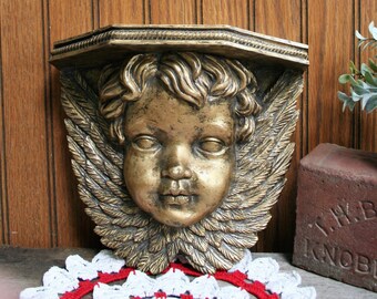 Angelic Plaster Wall Shelf