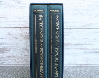 the Technique of Psychotherapy / Hardcover / Second Edition / Wolberg / 1967