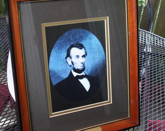 Vintage Abraham Lincoln Framed Print