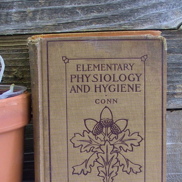 Vintage Elementary Physiology And Hygiene by H. W. Conn, Ph.D.