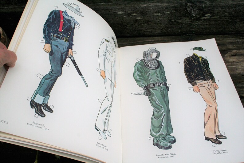 john wayne paper dolls