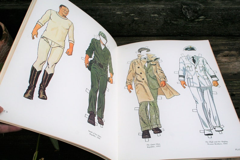 john wayne paper dolls