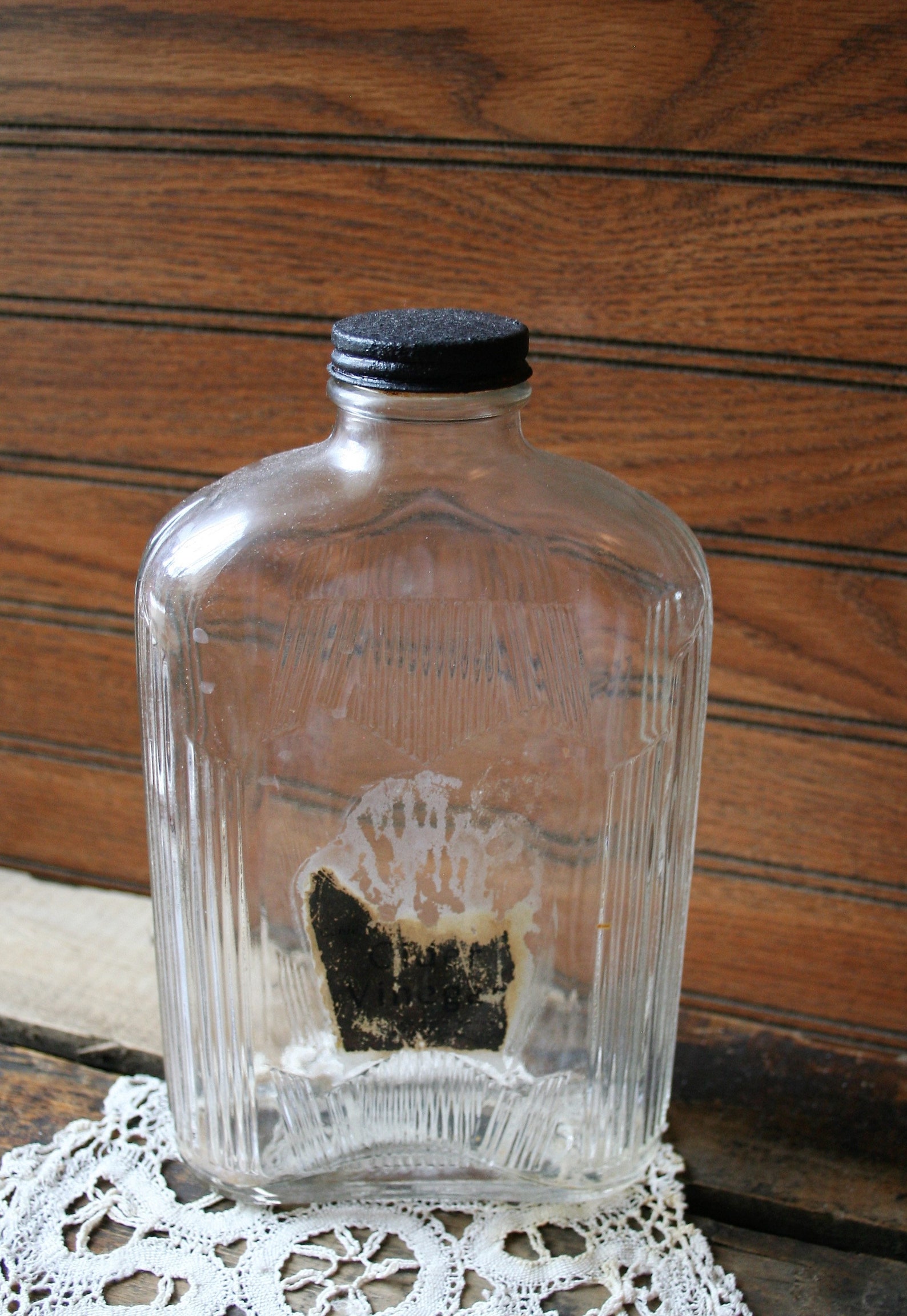 Vintage / Antique Glass Refrigerator Water Bottle | Etsy