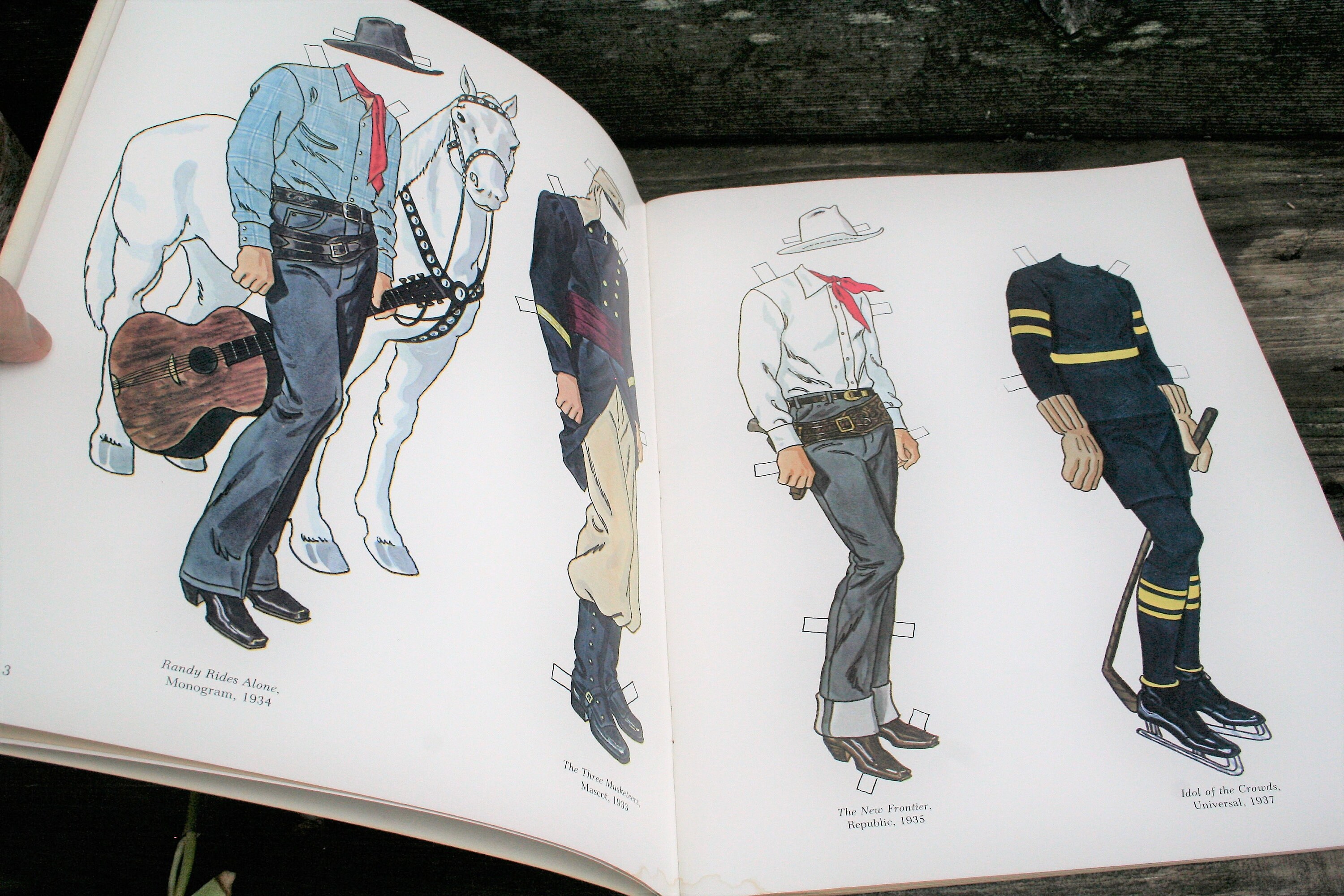 john wayne paper dolls