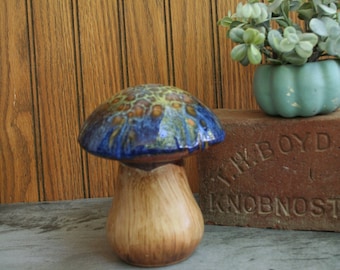 Ceramic Mushroom Figurine