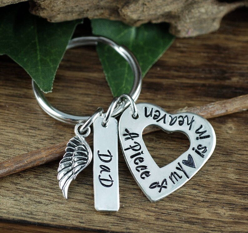Personalized Memorial Keychain Remembrance Keychain Etsy