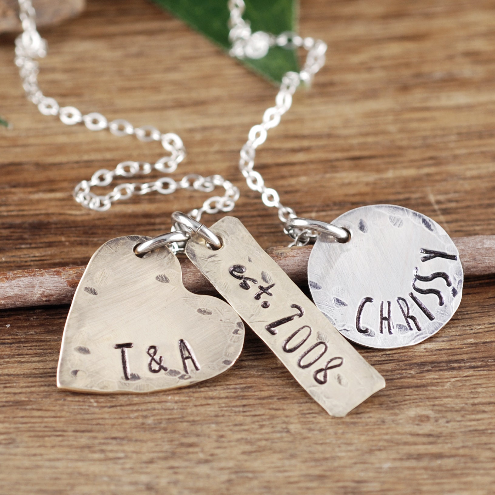 custom mom necklace with name