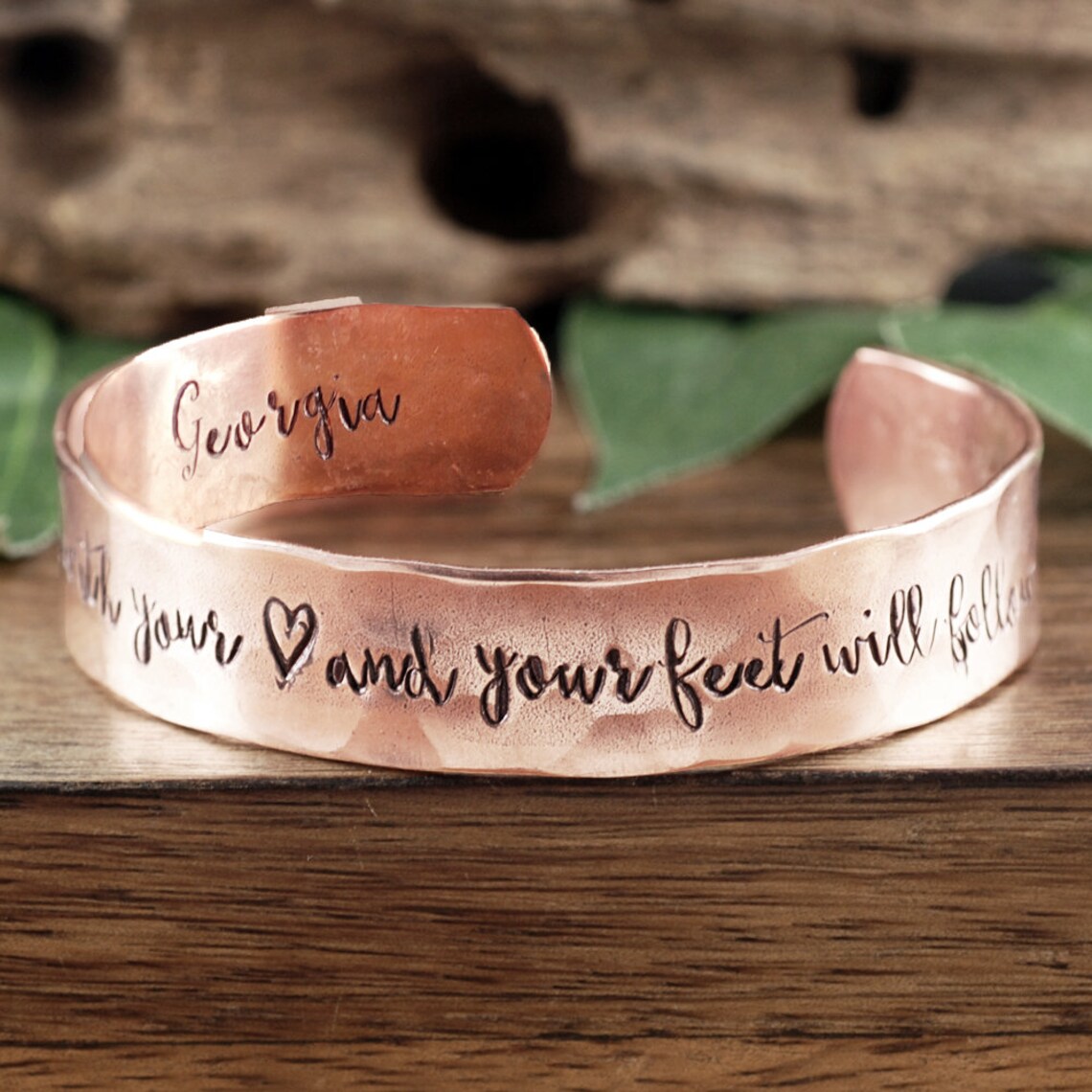 Personalized Dance Bracelets Copper Cuff Bracelet Dance with Etsy