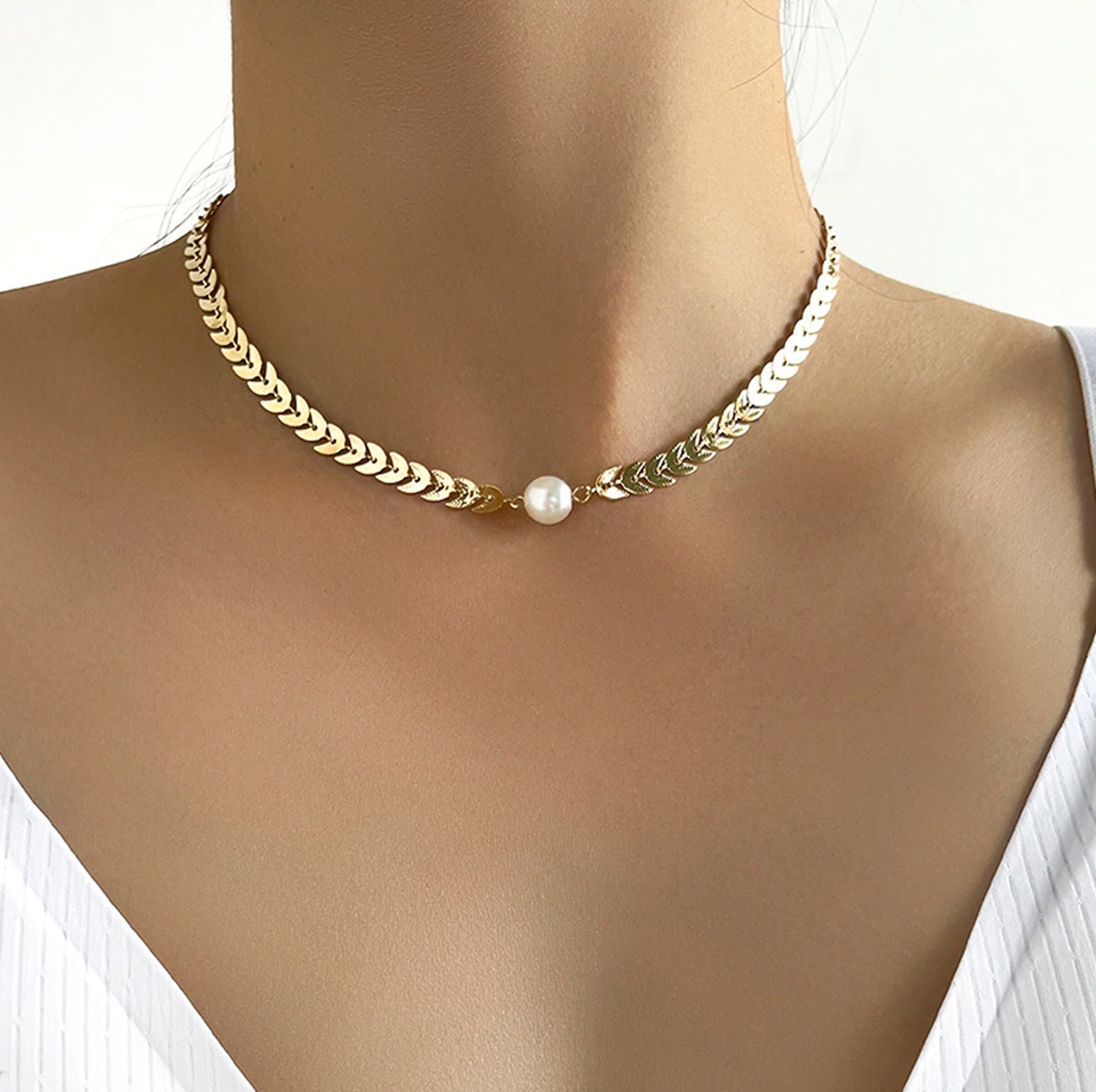 Lexi Gold CZ Bridal Necklace Set - Little White Couture