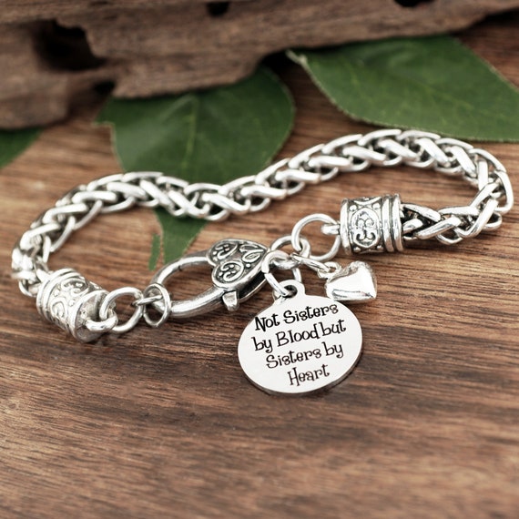 Bracciale Amicizia In Acciaio Inossidabile Con Ciondolo - Regalo Per Migliore Amico Compleanno