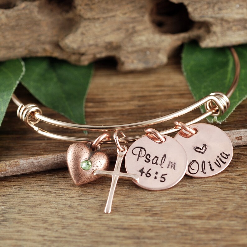 Confirmation Bracelet Personalized Confirmation Gift Faith Etsy