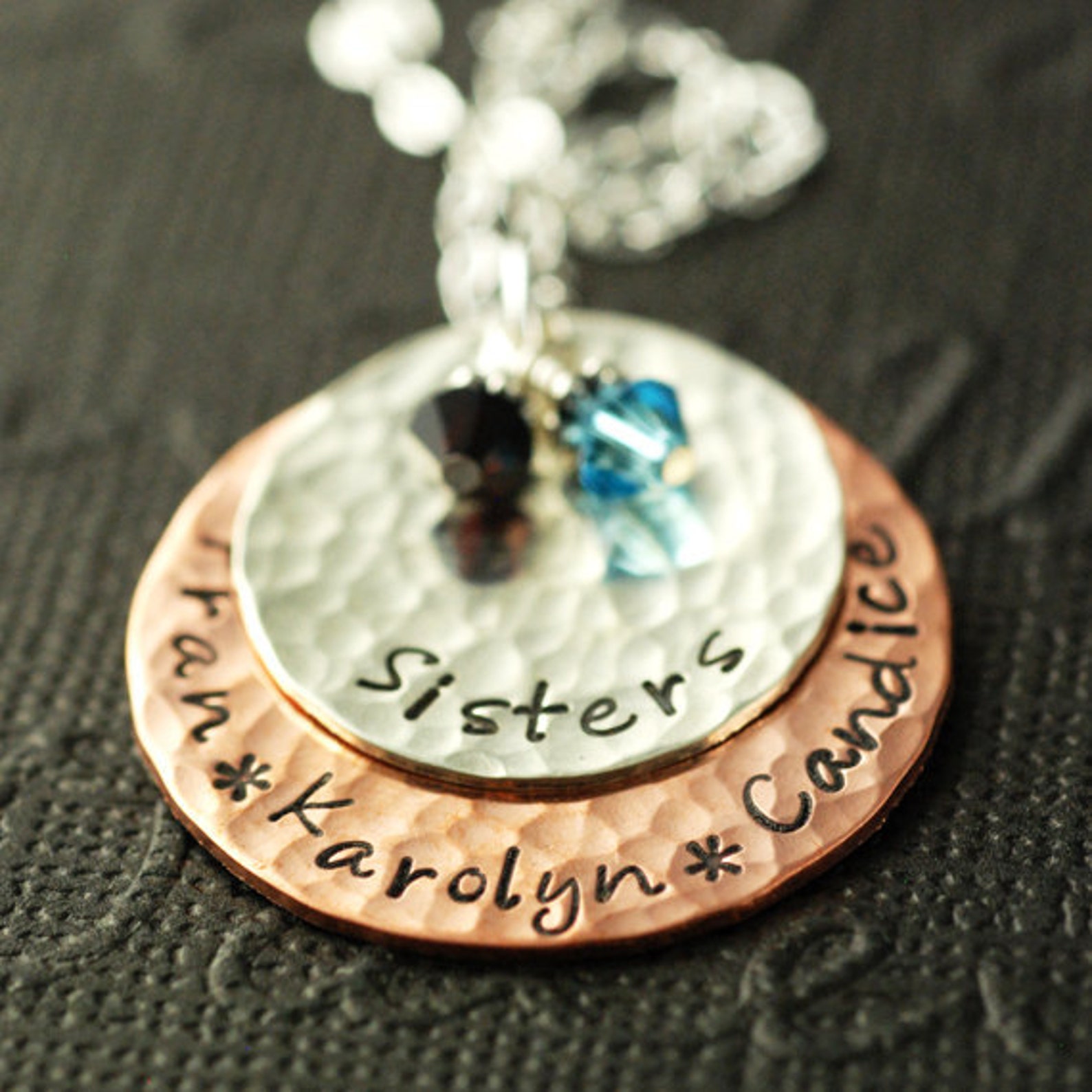 Personalized Sister Gifts Sister Necklace Gift for Sister Etsy