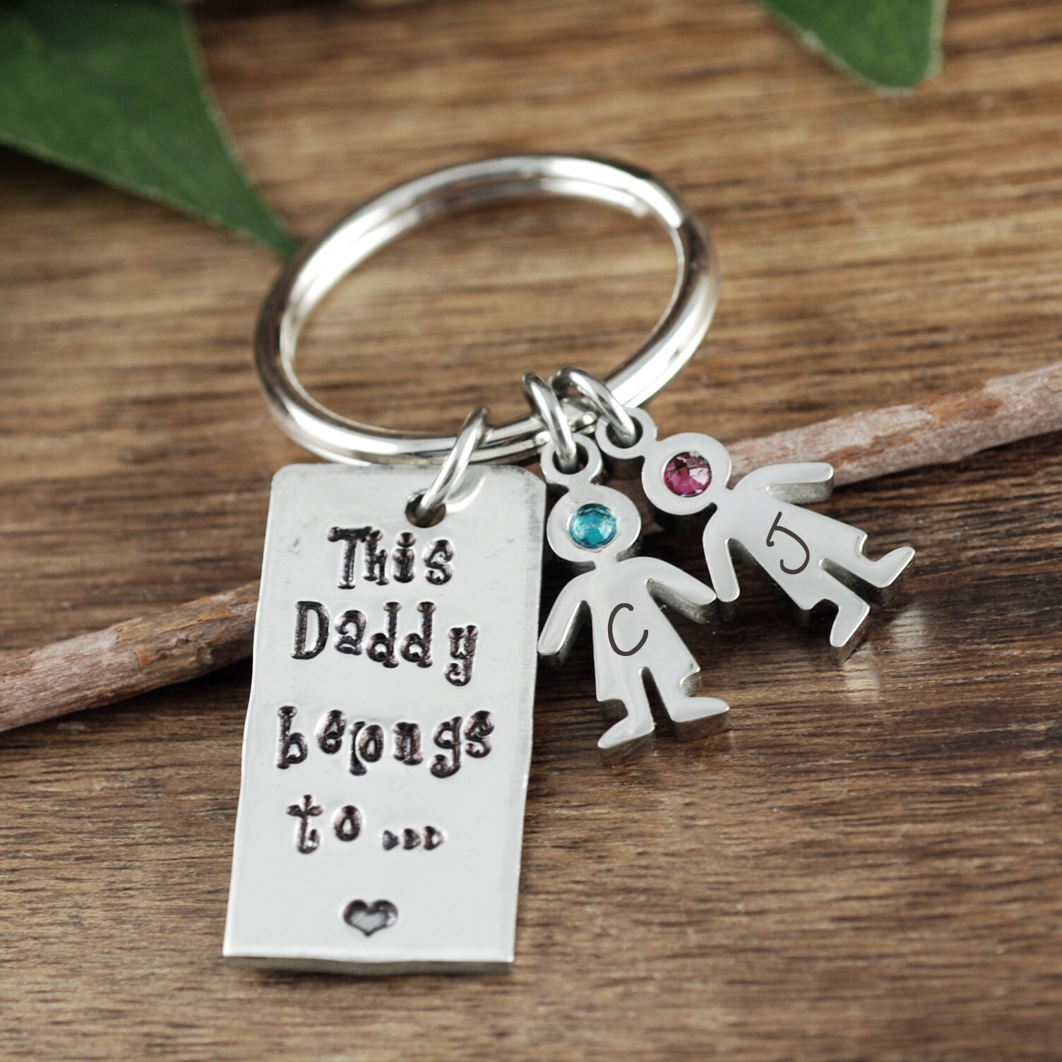 fathers day key ring