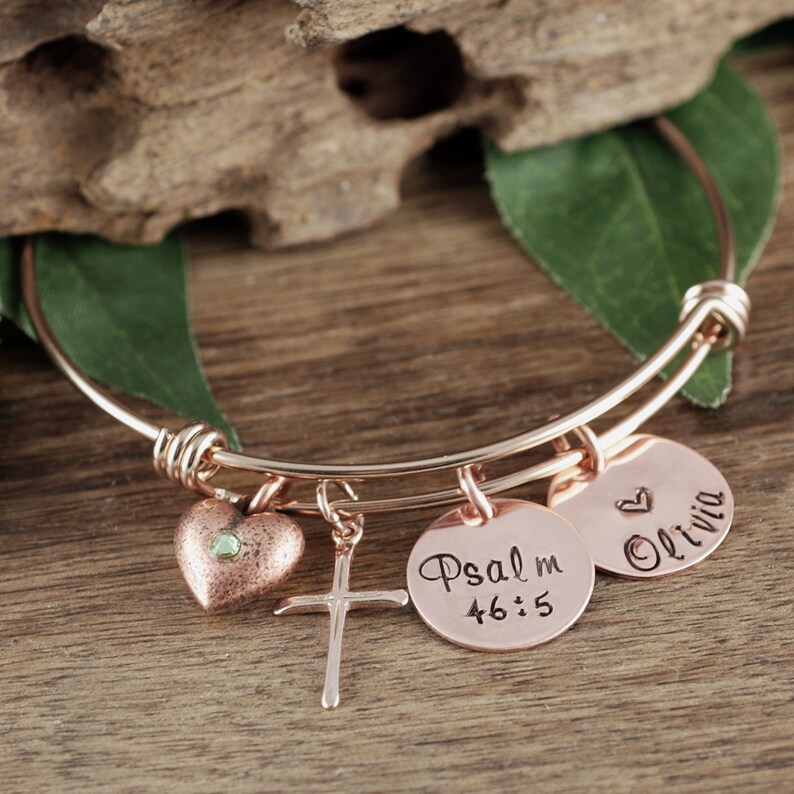 Confirmation Bracelet Personalized Confirmation Gift Faith Etsy