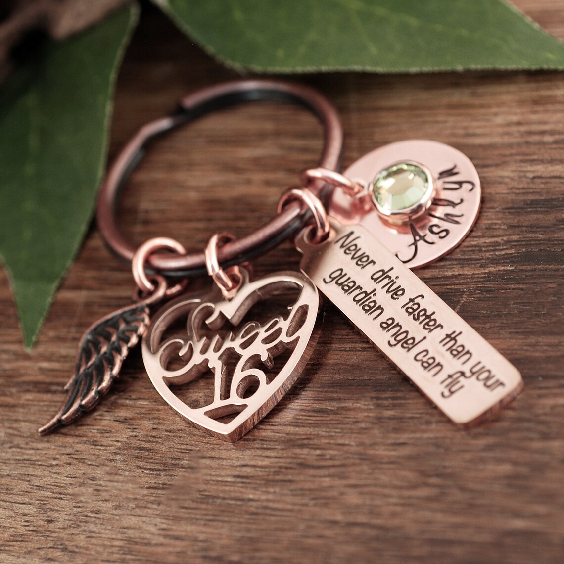 New Driver Keychain Drive Safe Keychain Never Drive Faster - Etsy