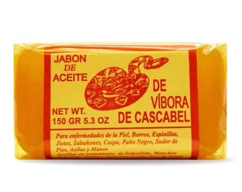1 PC~ Jabón de Viborá de Cascabel - Rattlesnake Soap
