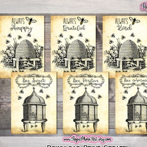Tags Bumble Bee Hive, kaarten, honingbij, bijencitaten, bijenteelt, bijenclipart, inspirerend, boerderij, rommeldagboek, vintage, kortstondige