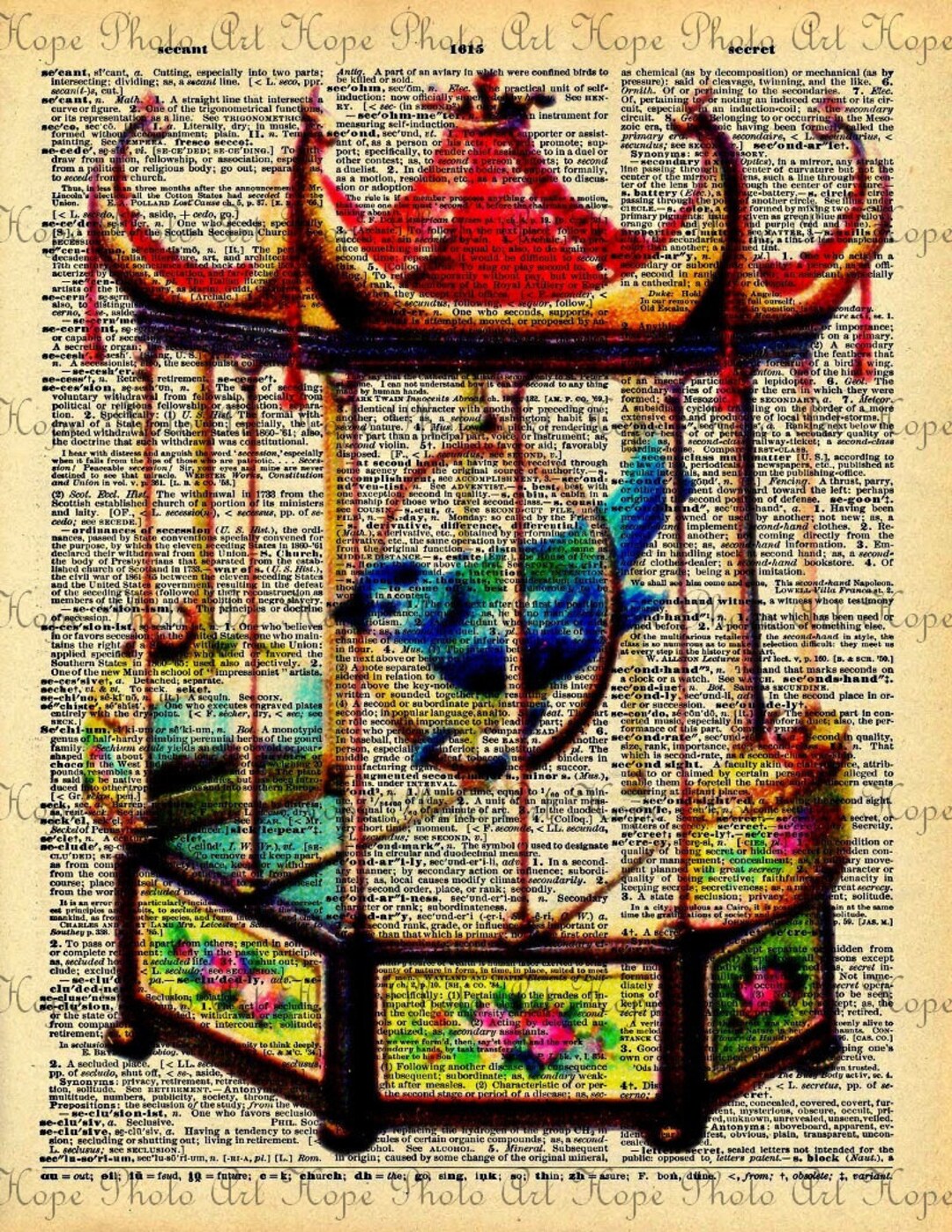 Printable Bluebird Songbird Birdcage Dictionary Digital Etsy