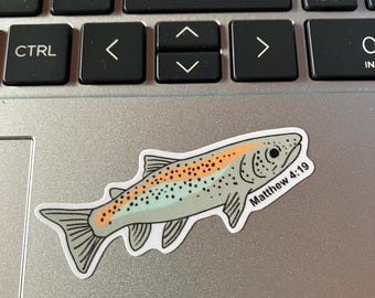 Christelijke vinylsticker Fishers of Men