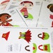 Printable Paper Dolls for Christmas Holiday Season with | Etsy