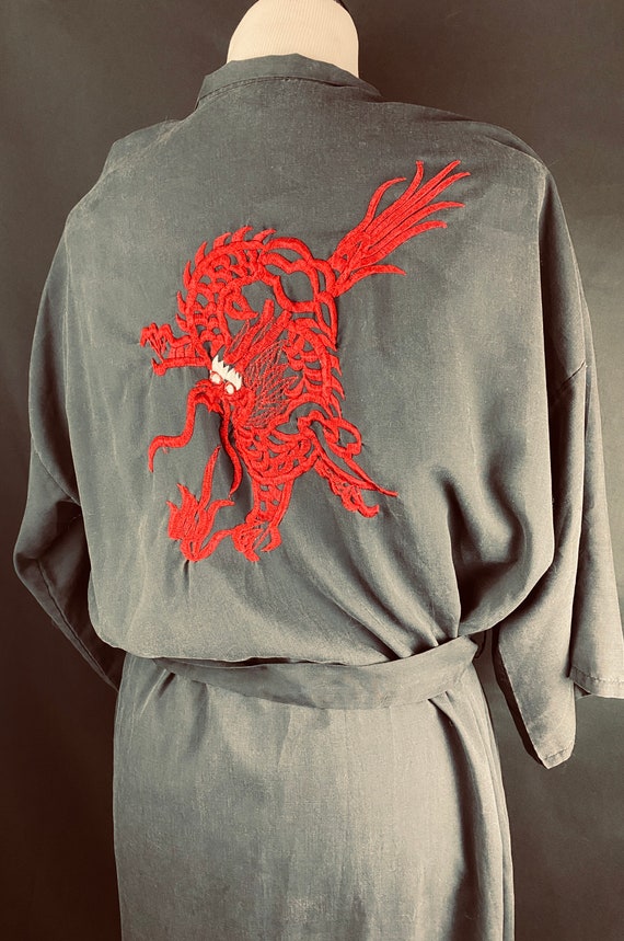 Vintage hand stitched Chinese Robe