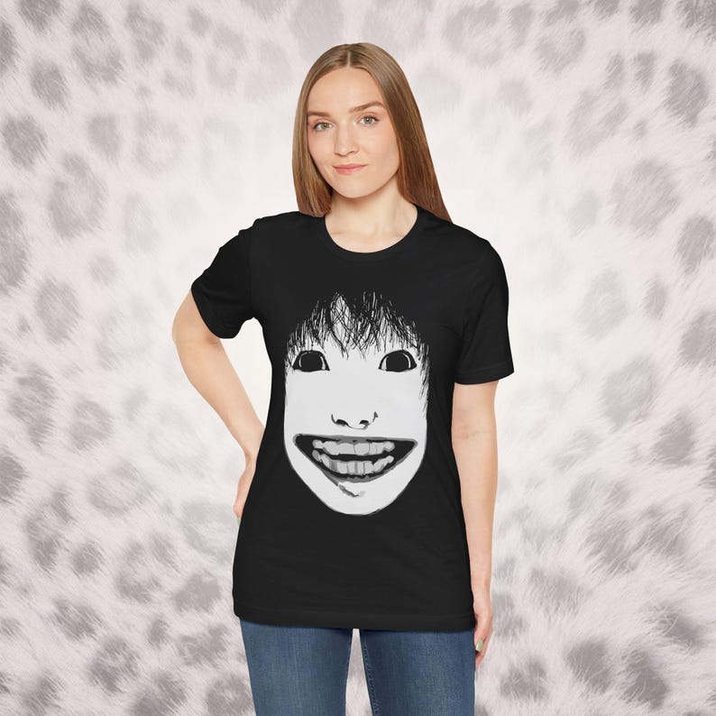 Nicos Nextbots Tee - Yoshie Creepy Cute Shirt - Horror Game Thriller Tshirt - Cutegore Jumpstyle T-shirt image 4
