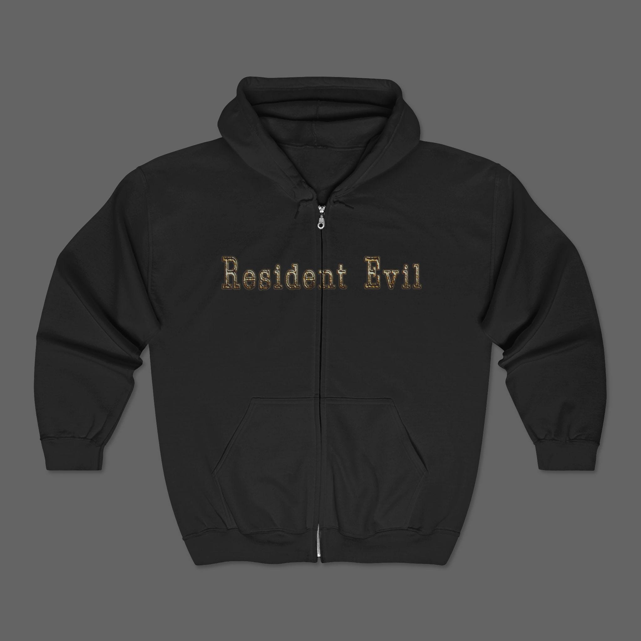Resident Evil Zip up Hoodie - Nemesis RE 3 Horror Game Long