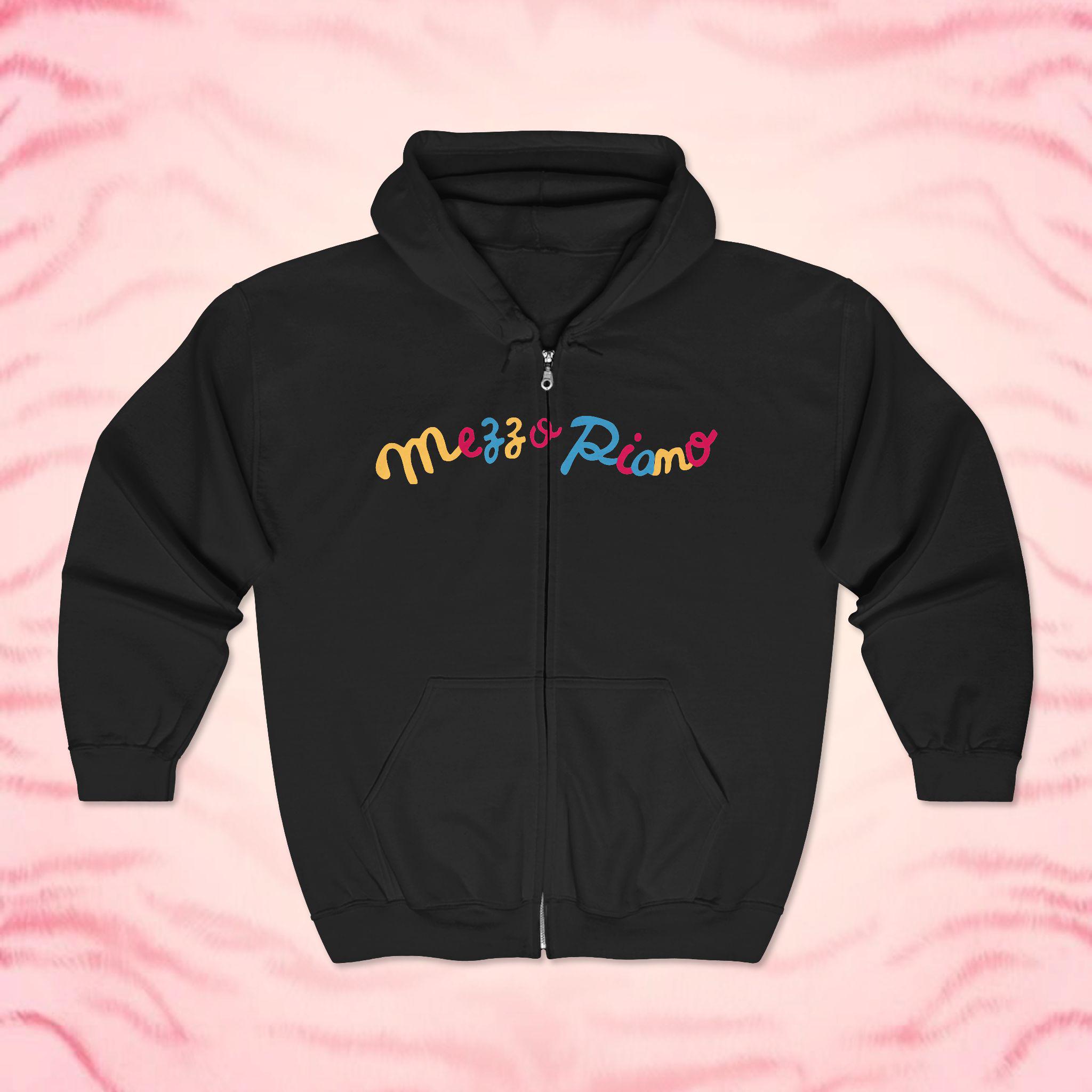 Mezzo Piano Zip up Hoodie - Sanrio Jojifuku Kawaicore Long Sleeved
