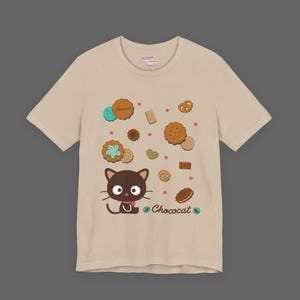 Maglietta Chococat - Maglietta Sanrio Cutecore - Maglietta Jojifuku Chocogirl Style - Maglietta Kawaii Hello Kitty immagine 6