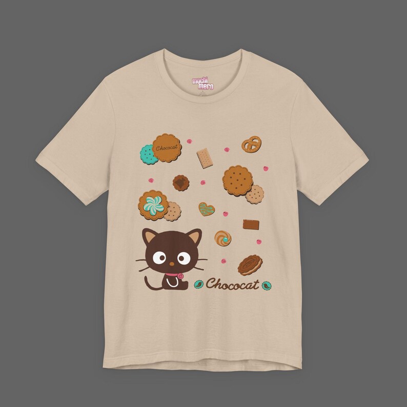 Maglietta Chococat - Maglietta Sanrio Cutecore - Maglietta Jojifuku Chocogirl Style - Maglietta Kawaii Hello Kitty immagine 6
