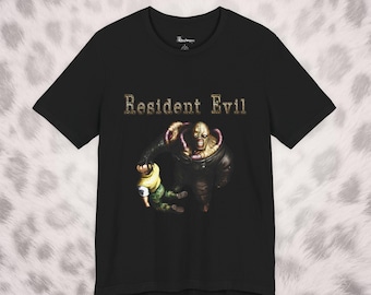 Resident Evil Tee - Nemesis RE 3 Horror Game Shirt - VideoGame GoreCore T-shirt