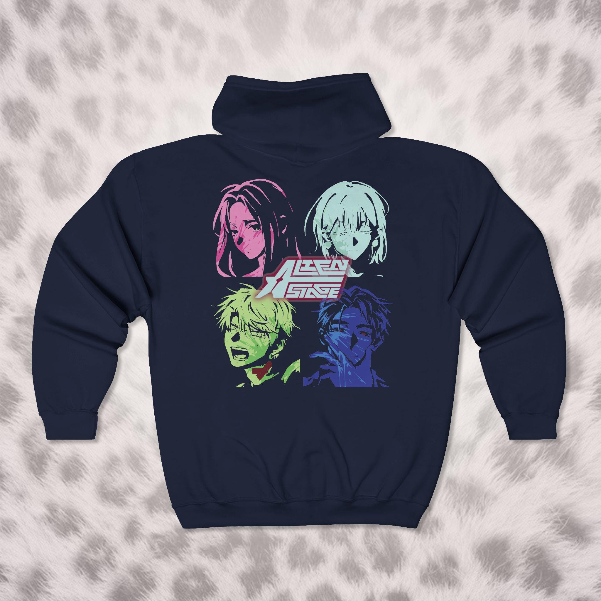 Alien Stage Zip up Hoodie - Sua Mizi Ivan Till Sweatshirt - ALNST