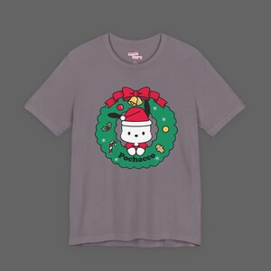 Pochacco Xmas Tee - Christmas Holiday Gift For Sanrio Fans - Cutecore Y2K Graphic T-shirt - Hello Kitty Merry Christmas Shirt image 6