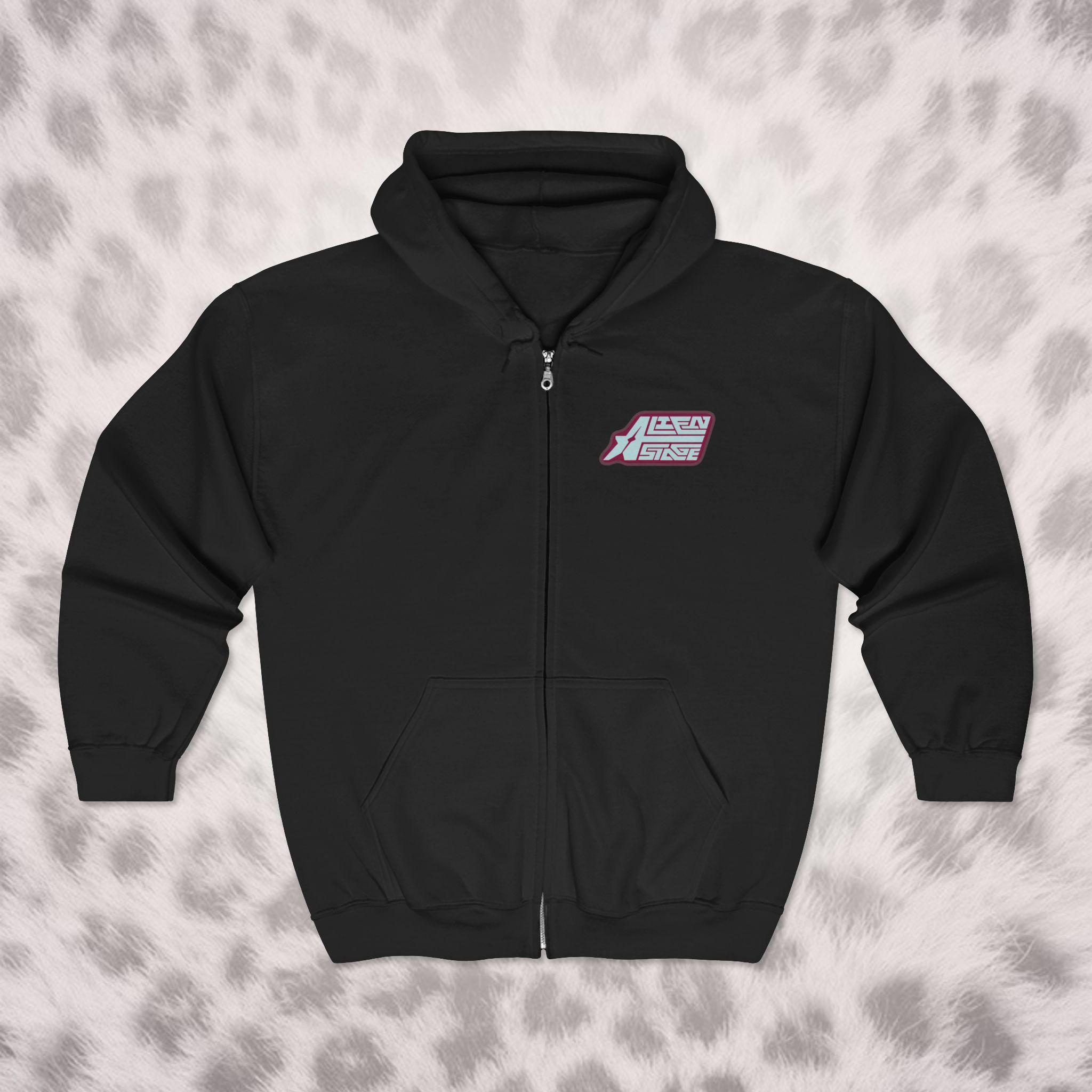 Alien Stage Zip up Hoodie - Sua Mizi Ivan Till Sweatshirt - ALNST