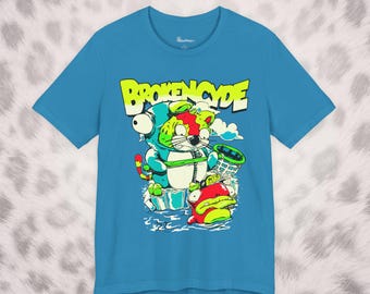 Brokencyde BC 13 Tee - Crunckcore Scene Emo Shirt - Unique Band Merch T-shirt - 2000's Hip Hop Crunk Tshirt