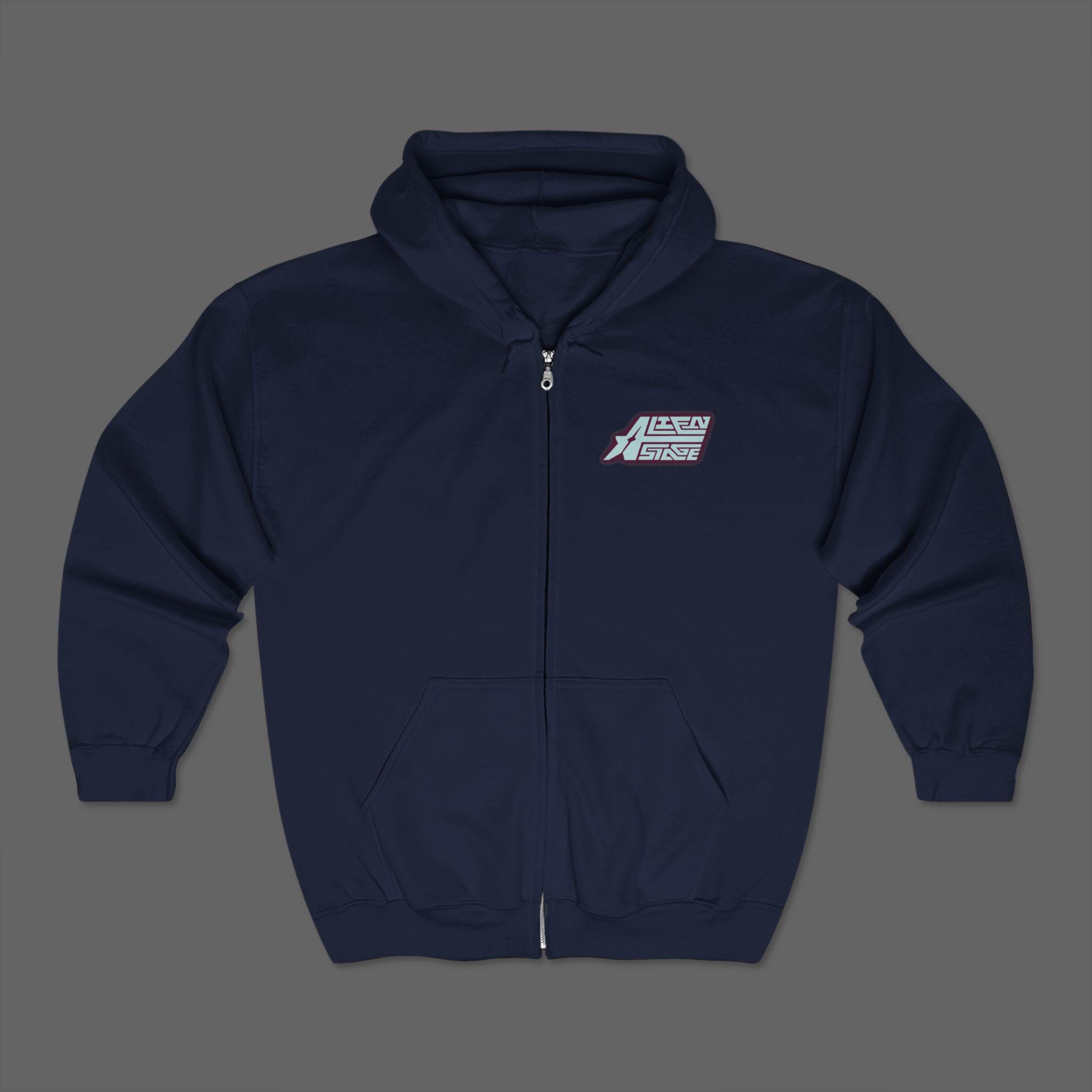 Alien Stage Zip up Hoodie - Sua Mizi Ivan Till Sweatshirt