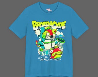 Brokencyde BC 13 Tee - Crunckcore Scene Emo Shirt - Unique Band Merch T-shirt - 2000's Hip Hop Crunk Tshirt