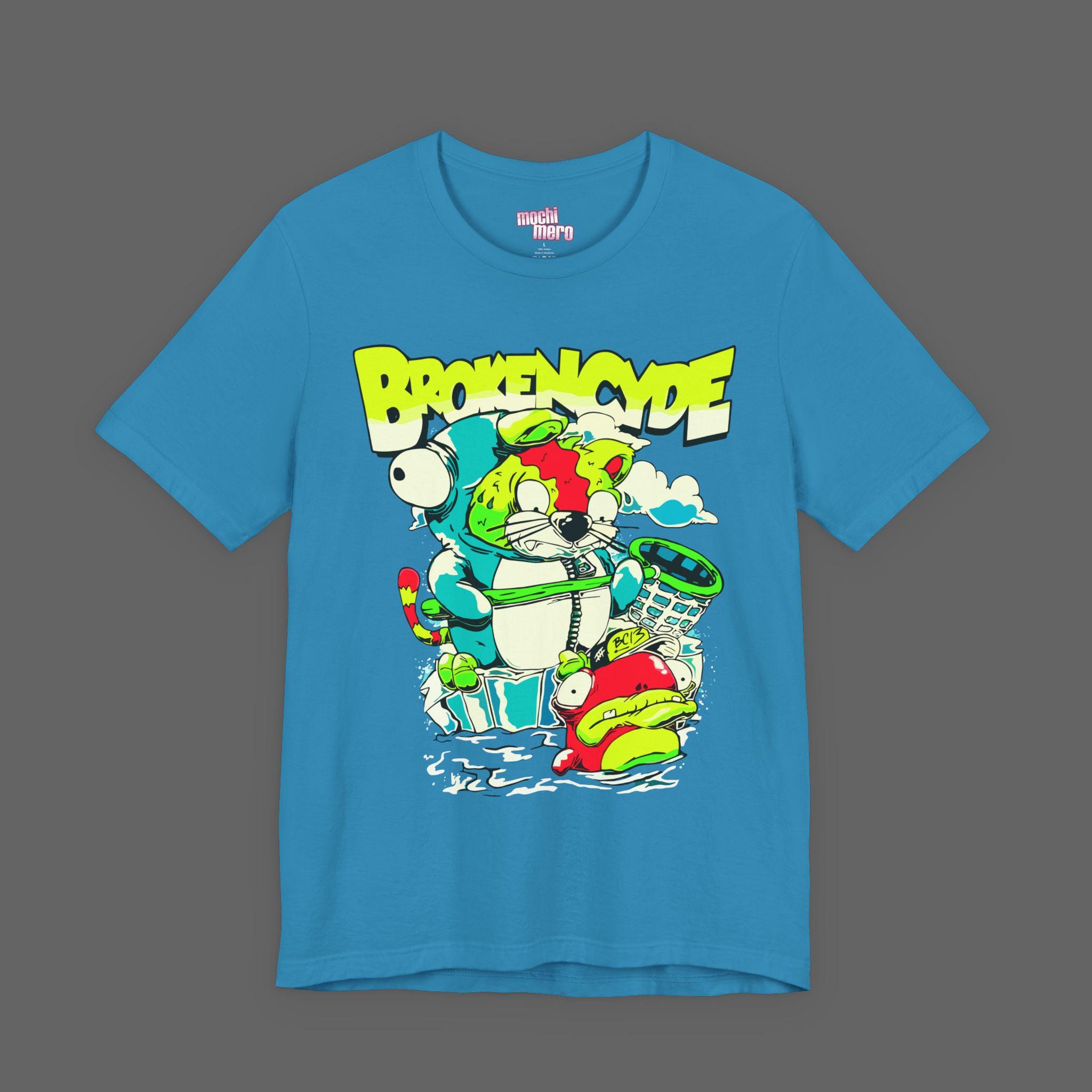 u*b様 buck0up tシャツ punkandyo fti ecmelodi Brokencyde BC 13 Tee - Crunckcore Scene Emo Shirt - Unique Band