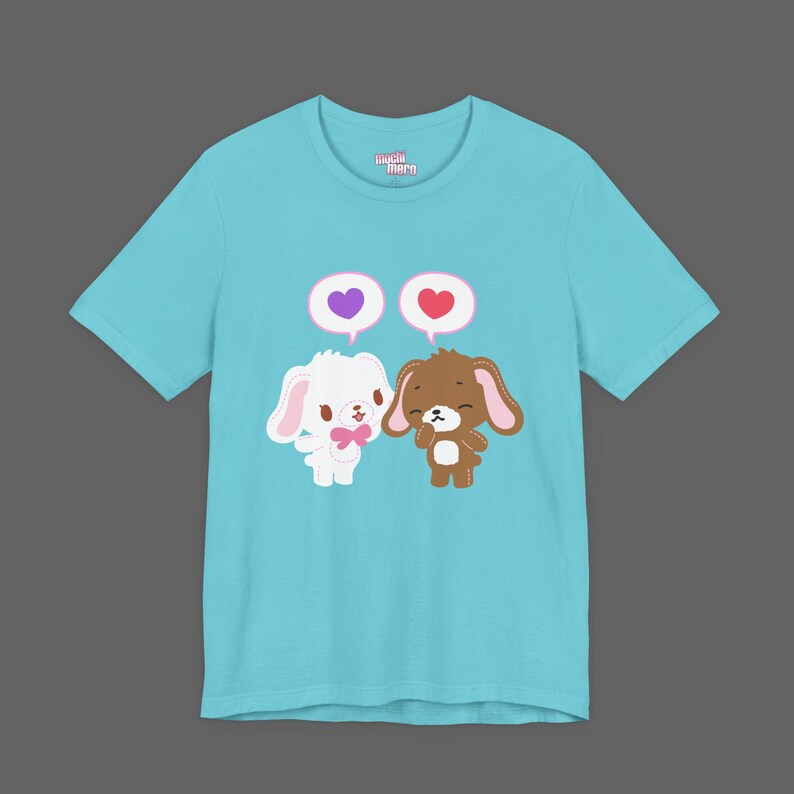 SugarBunnies Kurousa Shirousa Tee - Valentines Day Cutecore Jojifuku Shirt - Pinkcore Kawaii Sanrio T-shirt - Anime Hello Kitty Tshirt image 4