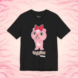 HTF Happy Tree Friends Tee - Giggles Cartoon T-shirt - Scene Emo Style Gore Animation Shirt