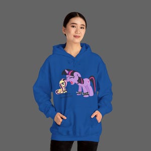 MLP My Little Pony We're emo Hoodie Shirt - Scenecore Emo Long Sleeve Tee - 2000's cartoon meme Sweatshirt, Emo MLP Hoodie, Scene Style image 4