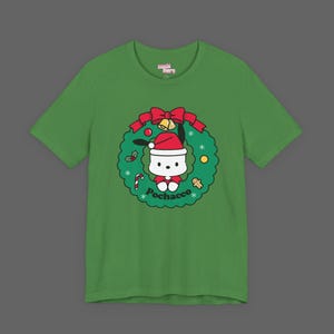 Pochacco Xmas Tee - Christmas Holiday Gift For Sanrio Fans - Cutecore Y2K Graphic T-shirt - Hello Kitty Merry Christmas Shirt image 4