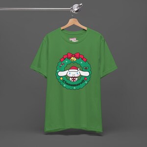Cinnamoroll Xmas Tee - Christmas Holiday Gift For Sanrio Fans - Cutecore Y2K Graphic T-shirt - Hello Kitty Merry Christmas Shirt image 4