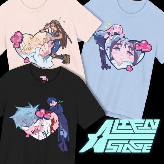 Alien Stage Tee - Mizi Sua Heart Tshirt - ALNST Mizisua Shirt