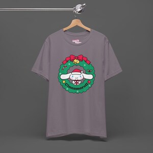 Cinnamoroll Xmas Tee - Christmas Holiday Gift For Sanrio Fans - Cutecore Y2K Graphic T-shirt - Hello Kitty Merry Christmas Shirt image 7