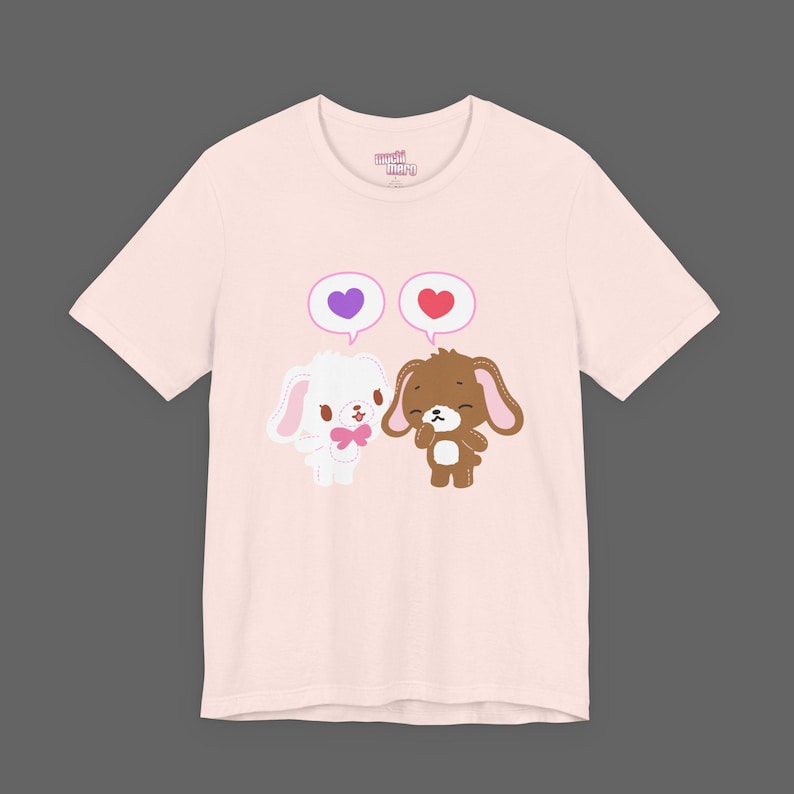 SugarBunnies Kurousa Shirousa Tee - Valentines Day Cutecore Jojifuku Shirt - Pinkcore Kawaii Sanrio T-shirt - Anime Hello Kitty Tshirt image 7