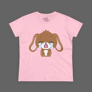 SugarBunnies Kurousa Tee - Slim Fit Size Cutecore Jojifuku Shirt - Pinkcore Kawaii Sanrio T-shirt - Anime Hello Kitty Tshirt image 2