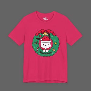Pochacco Xmas Tee - Christmas Holiday Gift For Sanrio Fans - Cutecore Y2K Graphic T-shirt - Hello Kitty Merry Christmas Shirt image 7