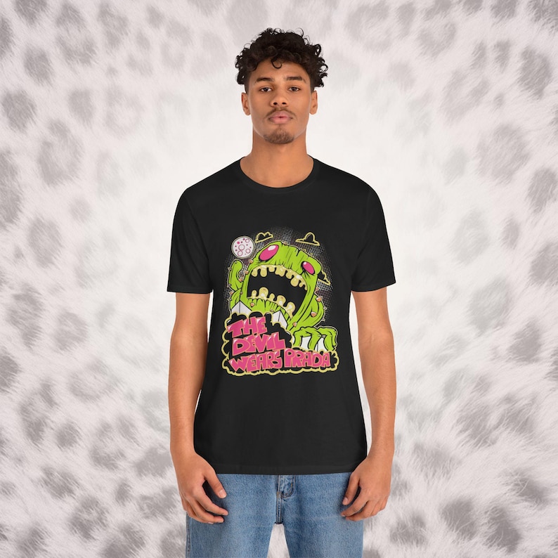 The Devil Wears Prada Tee - Scene Emo Band Tshirt - Vintage Band Merch T-shirt - Christian Metal Shirt - Metalcore image 2