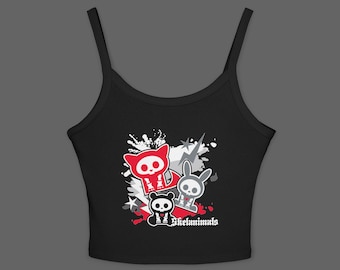 Nico's Nextbots Tank Top - Yoshie Creepy Cute Shirt - Horror Game